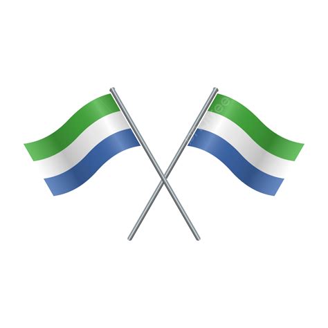 Sierra Leone Flag, Sierra Leone, Flag, Country PNG and Vector with ...