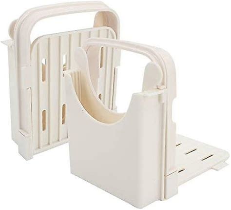 Bread Slicer Guide Homemade - Folding And Adjustable Bagel Cutter Toast ...