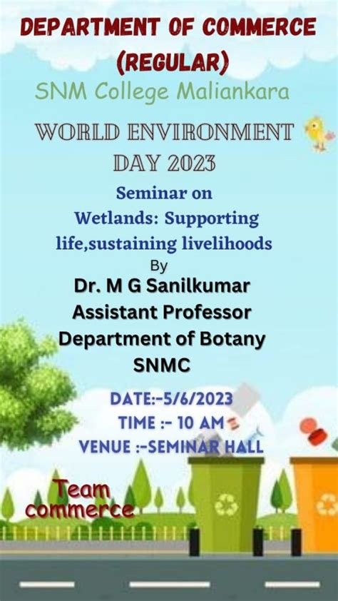» Seminar on Wetlands: Supporting Life ; Sustaining Livelihoods