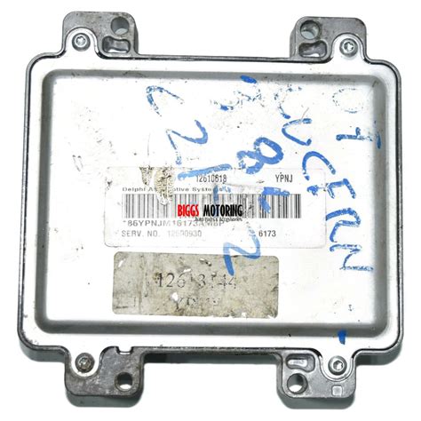 06-08 Buick Lucerne 3.8L 12600930 Computer Engine Control ECU ECM EBX