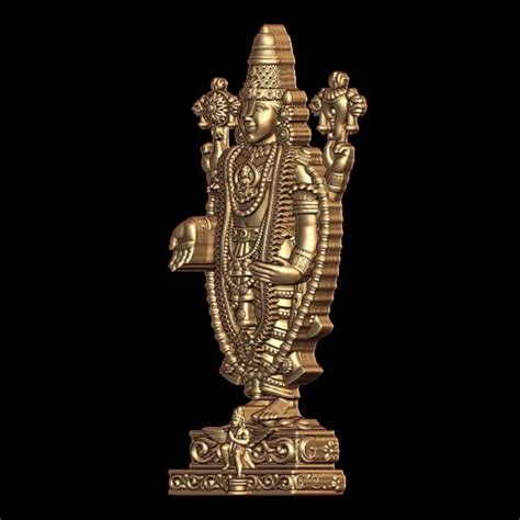 Lord Venkateswara 3D Model
