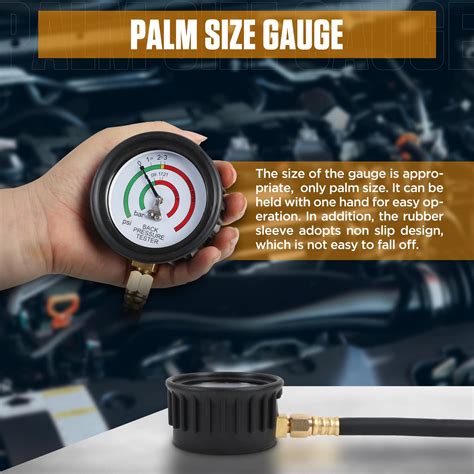 VKALTUL Exhaust Back Pressure Tester & Fuel Pressure Test India | Ubuy