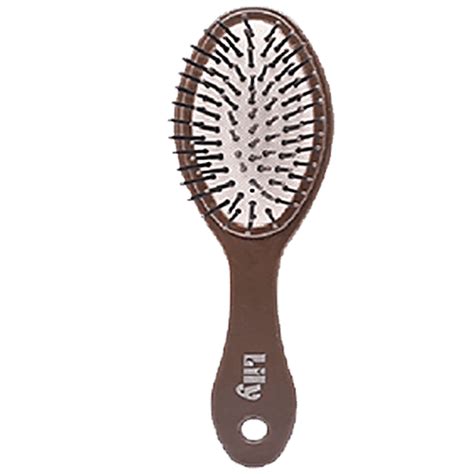 Buy LILY Detangling Oval Hair Brush With Soft Bristle Online at Best ...