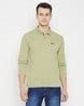 Buy Green Tshirts for Men by OBAAN Online | Ajio.com