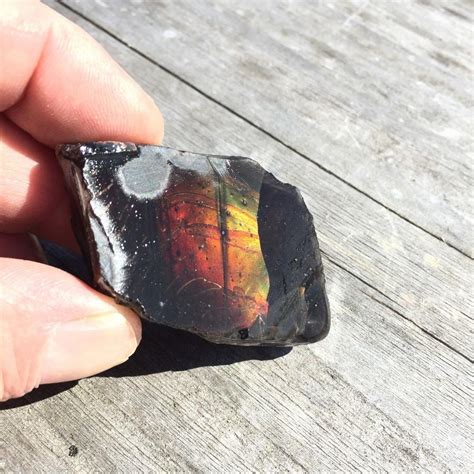 Fire Obsidian Rough - Split-Nodule - 46.2 Grams - Glass Buttes, Oregon ...