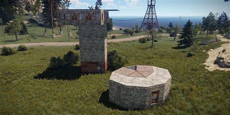 Image result for How to Build a Heli Tower Rust