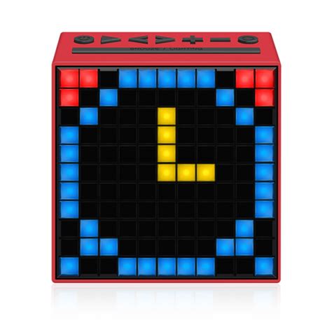 Divoom Timebox Smart Portable Bluetooth 4.0 LED Speaker, with APP ...