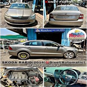 Skoda Rapid spare parts | Buy used spare parts | Partfinder India