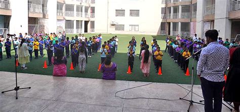 Photo gallery of Jain Heritage School students