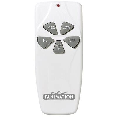 Fanimation Ceiling Fan Remote Control 的图像结果