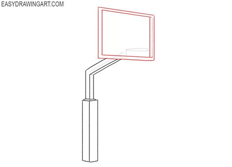 Basketball Hoop Line Drawing 的图像结果