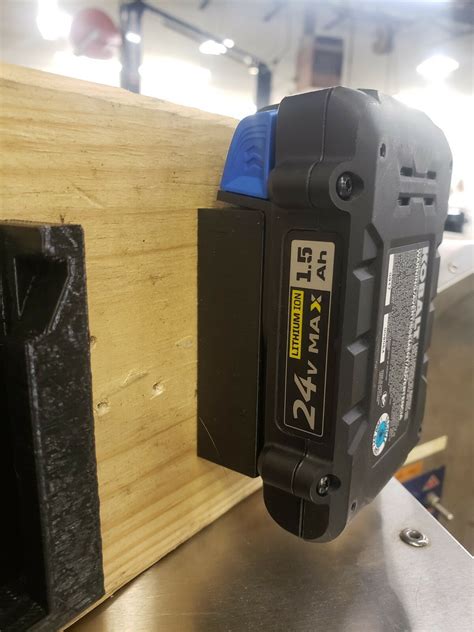 Buy Kobalt 24V Wall/Under Shelf Battery & Tool Holder Mount COMBO ...