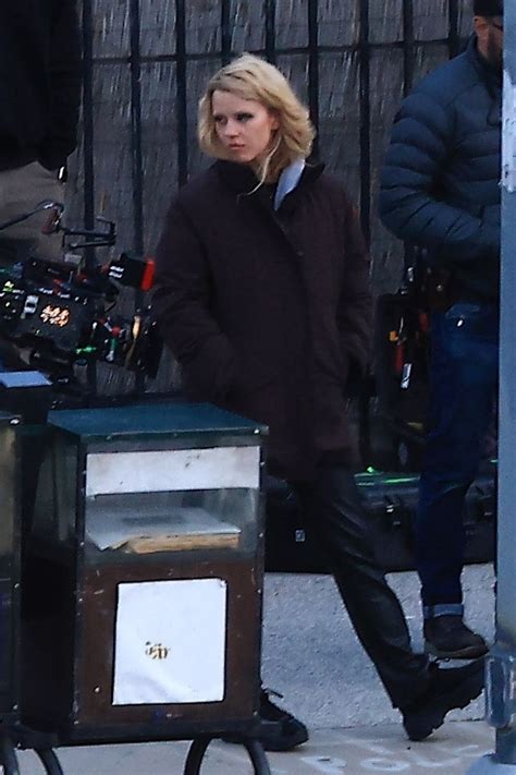 Mia Goth and Moses Sumney - "MaXXXine" Filming Set in Los Angeles 05/10/2023 • CelebMafia