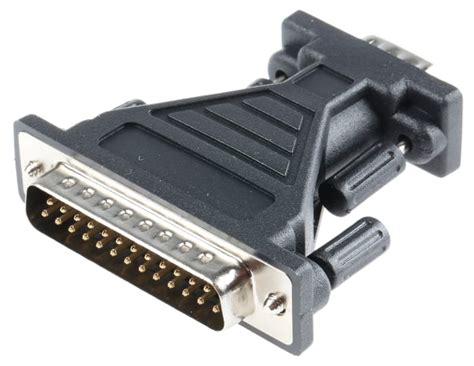RS PRO | RS PRO D-sub Adapter Male 9 Way D-Sub to Male 25 Way D-Sub ...