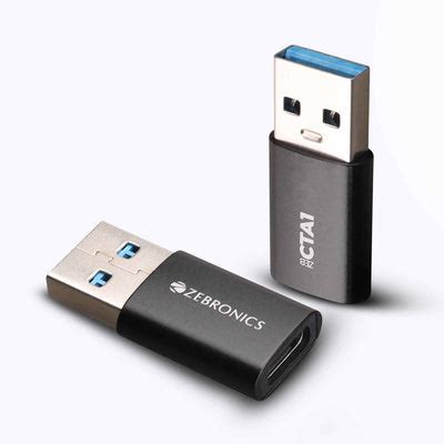 Zebronics CTA 1 - USB Type C to Type A Converter