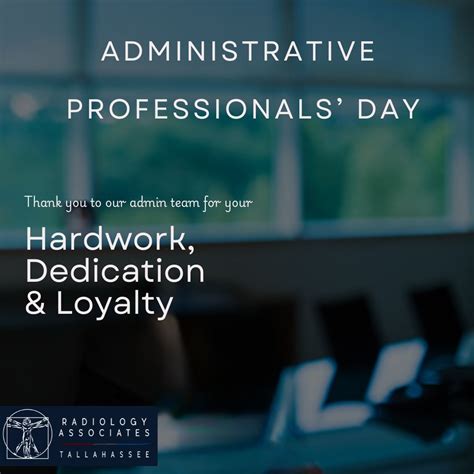 Today, we celebrate our administrative professionals! Your dedication ...