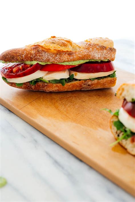 Caprese Sandwich Recipe - Cookie and Kate
