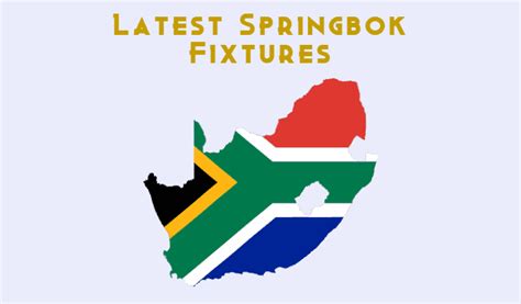 Springbok Fixtures 2024 - Bet and Win