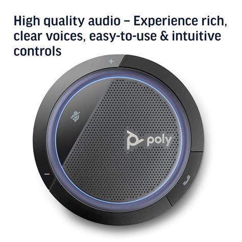 Poly Calisto P3200 USB-A Omnidirectional Wired Speaker - tpstech.in
