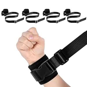 JDVBDNK 4 PCS Restraints for Dementia Patients, Hospital Bed Restraints ...