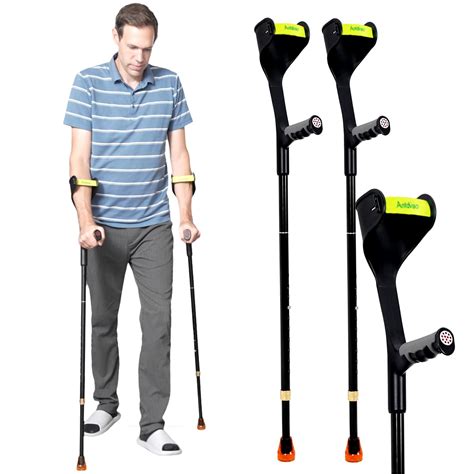 Using Forearm Crutches Rebotec Safe In Soft Forearm Crutches With