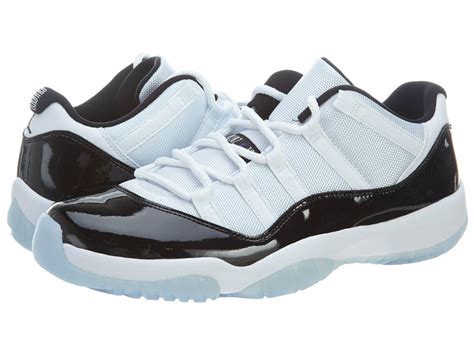 Jordan Men's Air 11 Retro Low, WHITE/BLACK-DARK CONCORD | Cheap Men's Shoes