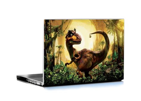 ISEE 360® Laptop Skin Cover Laminated Dinosaur Cartoon Ice Age Stickers ...