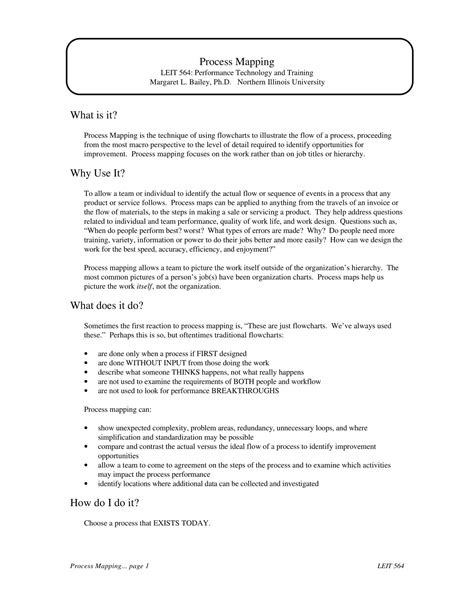 Image result for Process Map Excel