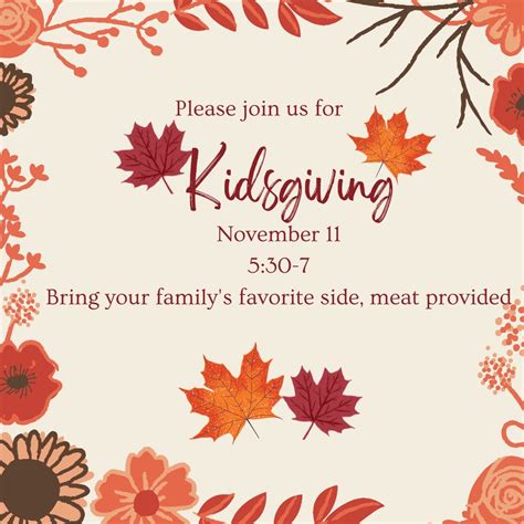Kidsgiving | North Raleigh Church of Christ