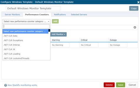 Image result for Server Monitoring Template