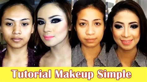 Image result for Cara Makeup Simple Tutorial