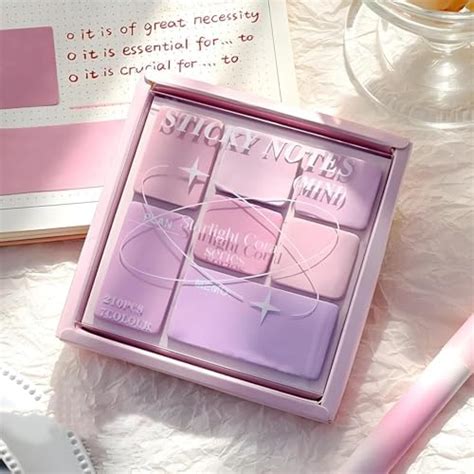 DME SALES Mini Pastel Sticky Notes Set | 210 Sheets of 95Mm X 98Mm Tear ...