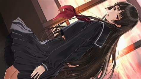 Kanoe Yuuko - Tasogare Otome x Amnesia - HD Wallpaper by Kishida Mel ...