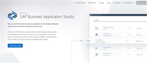 SAP Business Application Studio Tutorial 的图像结果