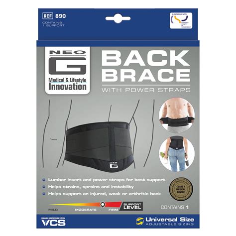 Customer Reviews: Neo G Back Brace with Power Straps - One Size - CVS ...