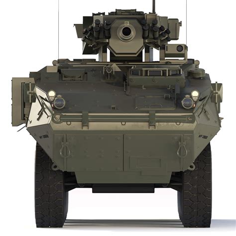 M1128 Stryker Mgs 2003 - 3D Model by podshyvalov