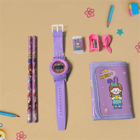 17526 Stationery Set for Girls and Boys | Kids Return Gift - 7 In 1 Sc ...