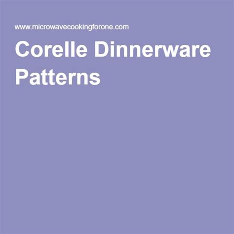 Image result for Corelle Dinnerware Patterns
