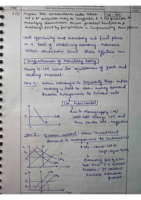 Bliss Point - Economics Optional - Topper Copy - By Ishita Gupta Air ...