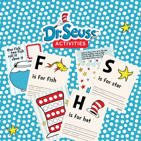 Dr. Seuss Activities for Read Across America Week - Happy Day Printables