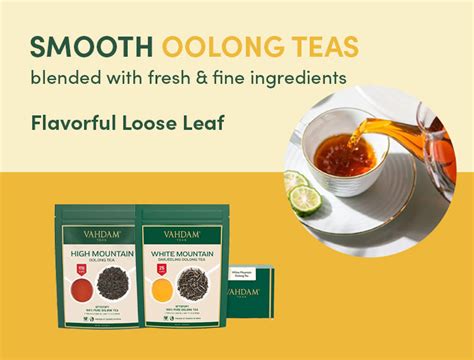 Buy Organic Oolong Teas Online - VAHDAM® India