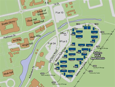 Uc Davis Campus Map Printable