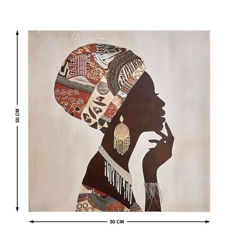 Buy Brezza African Set of 2 Canvas Picture Frames from Home Centre at ...