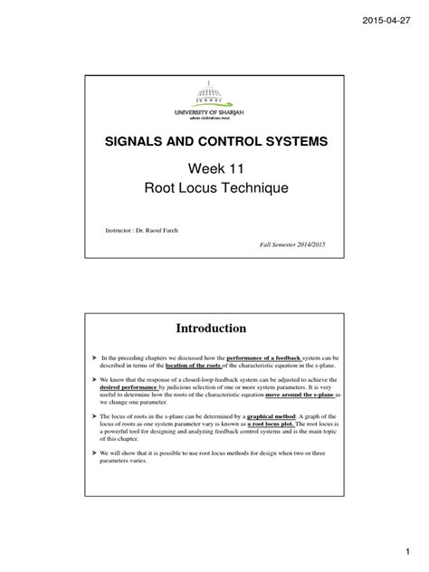 Image result for Examples of Root Locus Method in Control