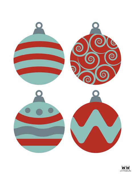 Christmas Printable Ornaments