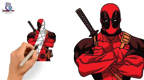 Image result for How to Draw Deadpool Step by Step Easy