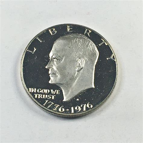 1976-S United States Bicentennial Proof Eisenhower Silver Dollar*Deep ...