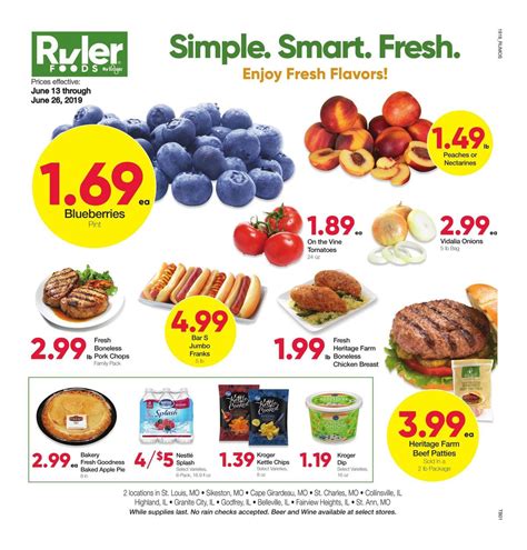 Ruler Foods Best Offers & Special Buys from June 13
