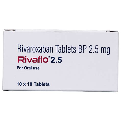 RIVAFLO 2.5 TABLETS | Uses, Side Effects, Price | Apollo Pharmacy