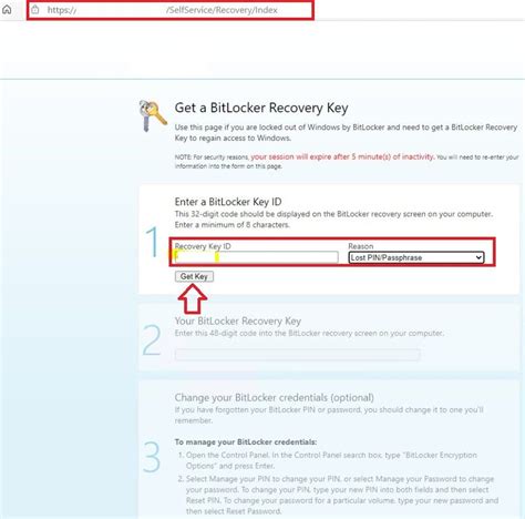 Image result for BitLocker Recovery Self Service